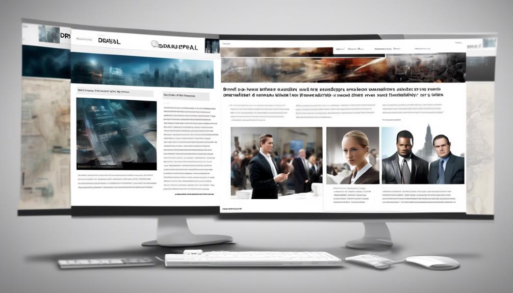 drupal for news websites